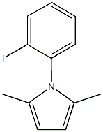 1-(2-iodophenyl)-2,5-dimethyl-1H-pyrrole 구조식 이미지