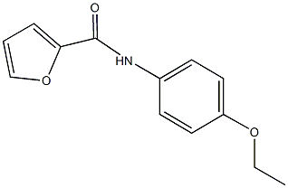 N-(4-ethoxyphenyl)-2-furamide 구조식 이미지
