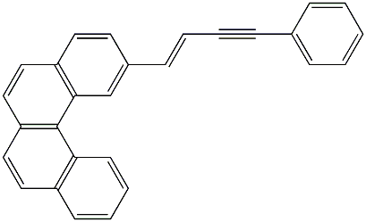 2-(4-phenyl-1-buten-3-ynyl)benzo[c]phenanthrene 구조식 이미지