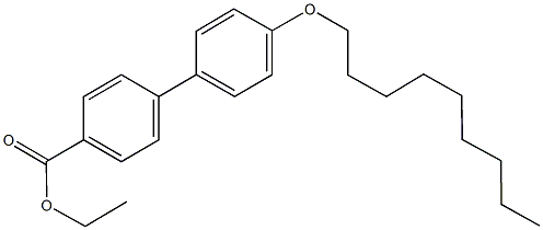 ethyl 4'-(nonyloxy)[1,1'-biphenyl]-4-carboxylate 구조식 이미지