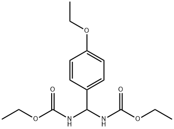 ethyl [(ethoxycarbonyl)amino](4-ethoxyphenyl)methylcarbamate 구조식 이미지
