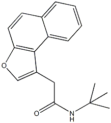 N-(tert-butyl)-2-naphtho[2,1-b]furan-1-ylacetamide Structure