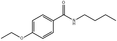 N-butyl-4-ethoxybenzamide 구조식 이미지