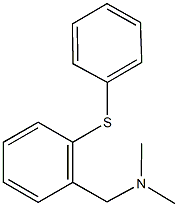 N,N-dimethyl-N-[2-(phenylsulfanyl)benzyl]amine Structure