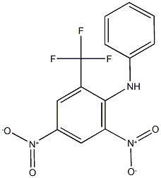 2,4-dinitro-N-phenyl-6-(trifluoromethyl)aniline Structure