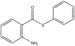 S-phenyl 2-aminobenzenecarbothioate Structure