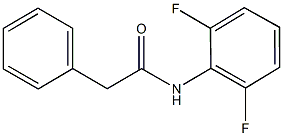 N-(2,6-difluorophenyl)-2-phenylacetamide 구조식 이미지