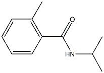 N-isopropyl-2-methylbenzamide 구조식 이미지