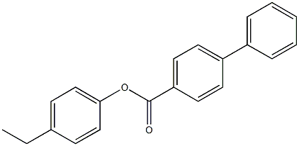 4-ethylphenyl [1,1'-biphenyl]-4-carboxylate 구조식 이미지