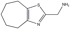 5,6,7,8-tetrahydro-4H-cyclohepta[d][1,3]thiazol-2-ylmethylamine 구조식 이미지