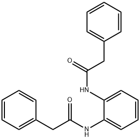 2-phenyl-N-{2-[(phenylacetyl)amino]phenyl}acetamide 구조식 이미지