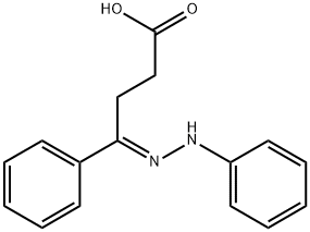 4-phenyl-4-(phenylhydrazono)butanoic acid 구조식 이미지