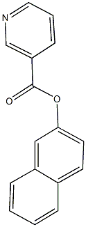 2-naphthyl nicotinate 구조식 이미지