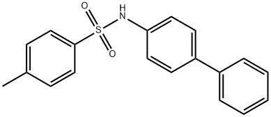 N-[1,1'-biphenyl]-4-yl-4-methylbenzenesulfonamide Structure