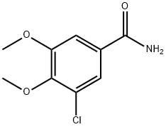 3-chloro-4,5-dimethoxybenzamide Structure