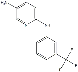 N-(5-amino-2-pyridinyl)-N-[3-(trifluoromethyl)phenyl]amine Structure