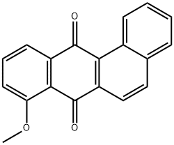 8-methoxybenzo[a]anthracene-7,12-dione 구조식 이미지