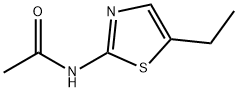 N-(5-ethyl-1,3-thiazol-2-yl)acetamide 구조식 이미지
