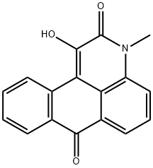 1-hydroxy-3-methyl-3H-naphtho[1,2,3-de]quinoline-2,7-dione 구조식 이미지