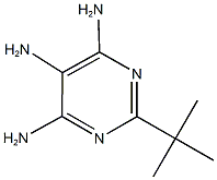4,6-diamino-2-tert-butyl-5-pyrimidinylamine Structure