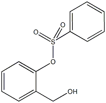 2-(hydroxymethyl)phenyl benzenesulfonate 구조식 이미지