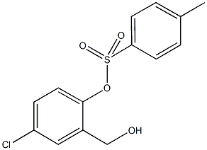 4-chloro-2-(hydroxymethyl)phenyl 4-methylbenzenesulfonate Structure