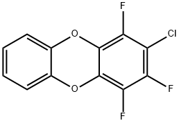 2-chloro-1,3,4-trifluorooxanthrene Structure