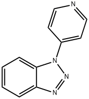 1-(4-pyridinyl)-1H-1,2,3-benzotriazole Structure