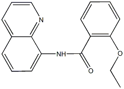 2-ethoxy-N-(8-quinolinyl)benzamide 구조식 이미지