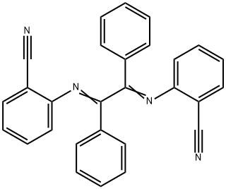 2-({2-[(2-cyanophenyl)imino]-1,2-diphenylethylidene}amino)benzonitrile Structure