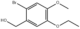 (2-bromo-5-ethoxy-4-methoxyphenyl)methanol Structure