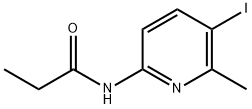 N-(5-iodo-6-methyl-2-pyridinyl)propanamide Structure