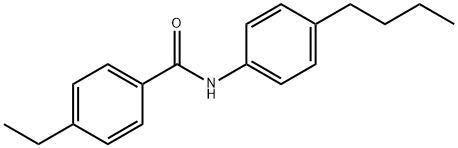 N-(4-butylphenyl)-4-ethylbenzamide 구조식 이미지