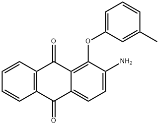 2-amino-1-(3-methylphenoxy)anthra-9,10-quinone 구조식 이미지