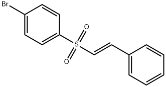 4-bromophenyl 2-phenylvinyl sulfone Structure