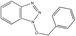 1-(benzyloxy)-1H-1,2,3-benzotriazole 구조식 이미지