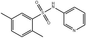 2,5-dimethyl-N-(3-pyridinyl)benzenesulfonamide Structure