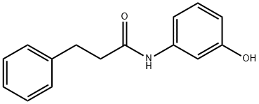 N-(3-hydroxyphenyl)-3-phenylpropanamide Structure