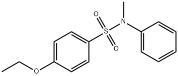 4-ethoxy-N-methyl-N-phenylbenzenesulfonamide 구조식 이미지