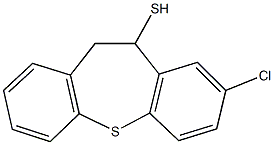 8-chloro-10,11-dihydrodibenzo[b,f]thiepin-10-yl hydrosulfide Structure