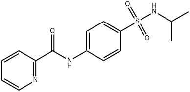 N-{4-[(isopropylamino)sulfonyl]phenyl}-2-pyridinecarboxamide Structure