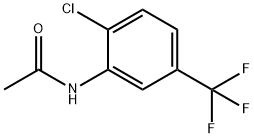 N-[2-chloro-5-(trifluoromethyl)phenyl]acetamide Structure