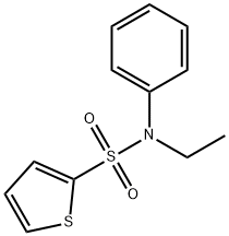 N-ethyl-N-phenyl-2-thiophenesulfonamide Structure