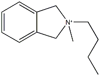 2-butyl-2-methyl-2,3-dihydro-1H-isoindolium Structure