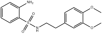 2-amino-N-[2-(3,4-dimethoxyphenyl)ethyl]benzenesulfonamide Structure