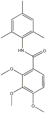 N-mesityl-2,3,4-trimethoxybenzamide Structure