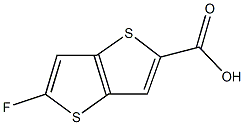 5-fluorothieno[3,2-b]thiophene-2-carboxylic acid 구조식 이미지