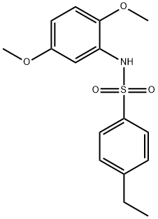 N-(2,5-dimethoxyphenyl)-4-ethylbenzenesulfonamide Structure