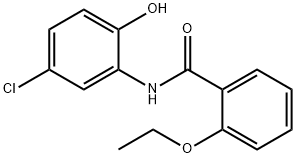 N-(5-chloro-2-hydroxyphenyl)-2-ethoxybenzamide 구조식 이미지