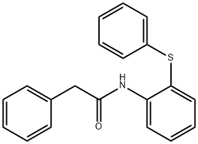 2-phenyl-N-[2-(phenylsulfanyl)phenyl]acetamide Structure